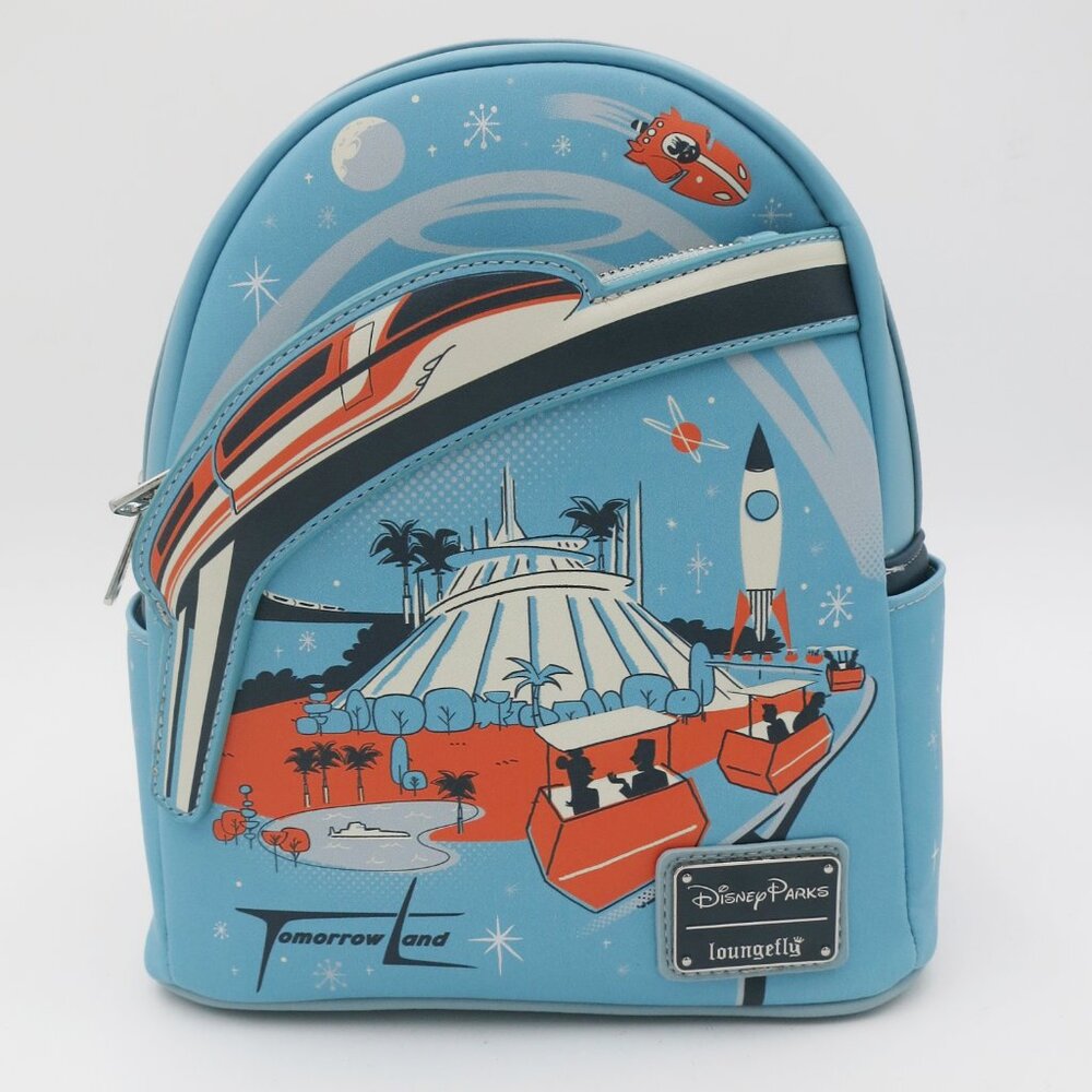 Disney Parks x Loungefly Tomorrowland Mini Backpack 2024 Disneyland NWT